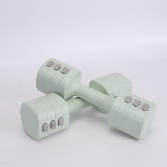 Adjustable Dumbbell Set of 2 4 in 1 Free Weights Dumbbells Set for Women Hand Weights with TPU Soft Rubber Handle for Gym Exercise 2Lb 3Lb 4Lb 5Lb Vibrant Colors Secure Grip