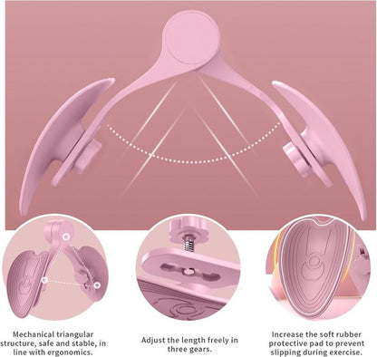 Thigh Exerciser,Thigh Toner,Leg & Hip Toner for Women/Men,Inner Thigh Shaper /Arm Sculptor,Portable Home Gym Equipment for Butt Lift & Kegel Training,Pelvic Floor Muscle Trainer Exercise Product Upgraded Muscle Fitness