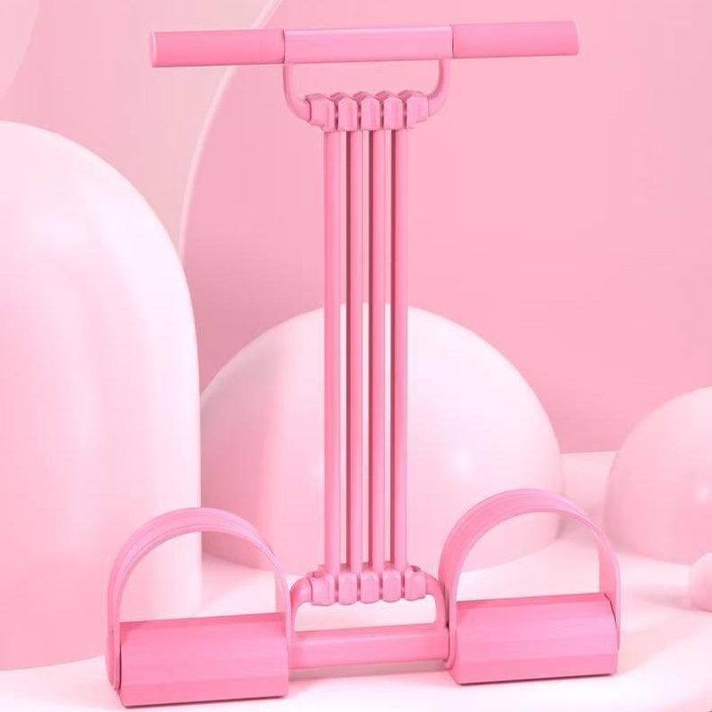 Multifunction Tension Rope, 8-Tube Elastic Yoga Pedal Puller Resistance Band, Elastic Pull Rope Fitness, Full-Body Workout Athome Gym, Exercise Sit-Up, Yoga, Abdominal Training