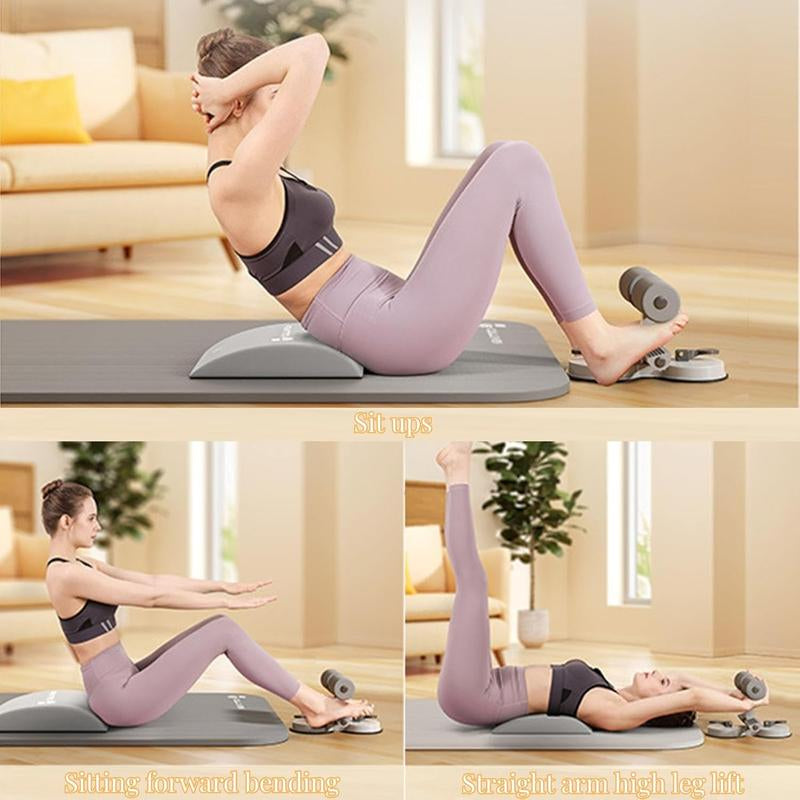 Ab Training Auxiliary Device, 1 Count Home Fitness Equipment, Abdominal Muscle Training Equipment, for Use Only on Smooth Flat, Seamless Tile, Wood, Marble Floors, Tummy Exercise Equipment, Workout Machine